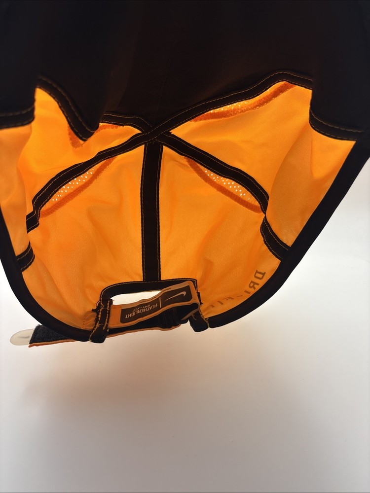 Nike Featherlight Orange Dri-Fit Running Hat