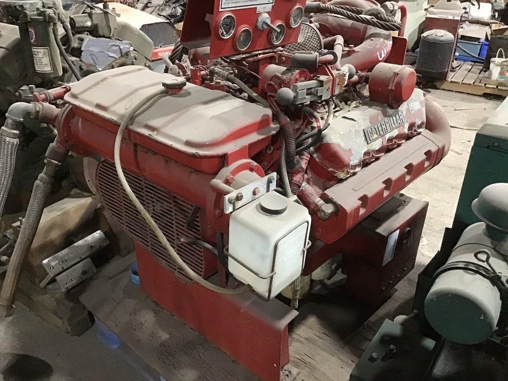 catapillar 3208 diesel engine from fire sprinkler system