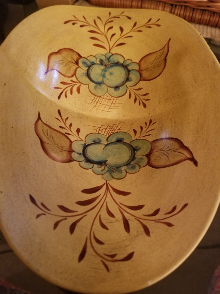 Ceramic Hand Painted Scale Candy Dish Decoration by Brrokside Ceramic Studios