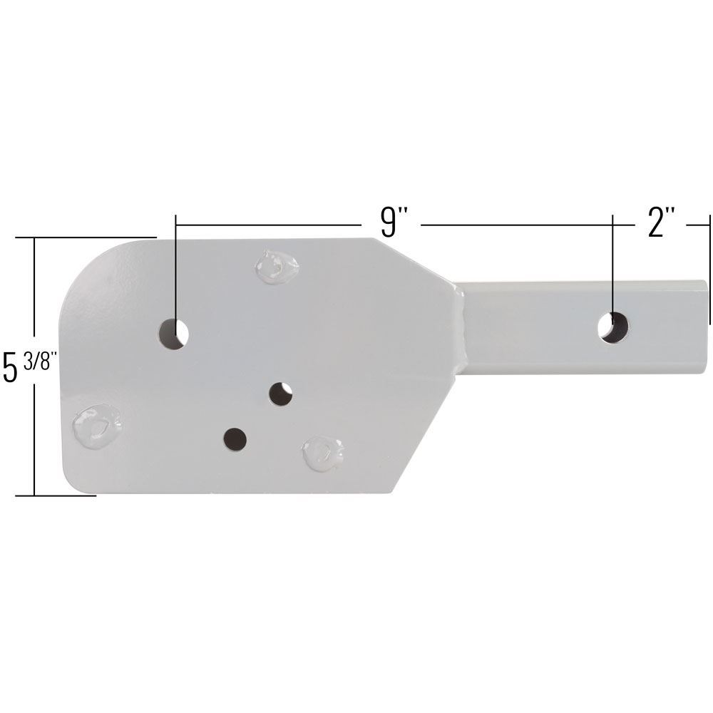 Black Widow HC-FA-Folding Heavy Duty Hitch Adapter