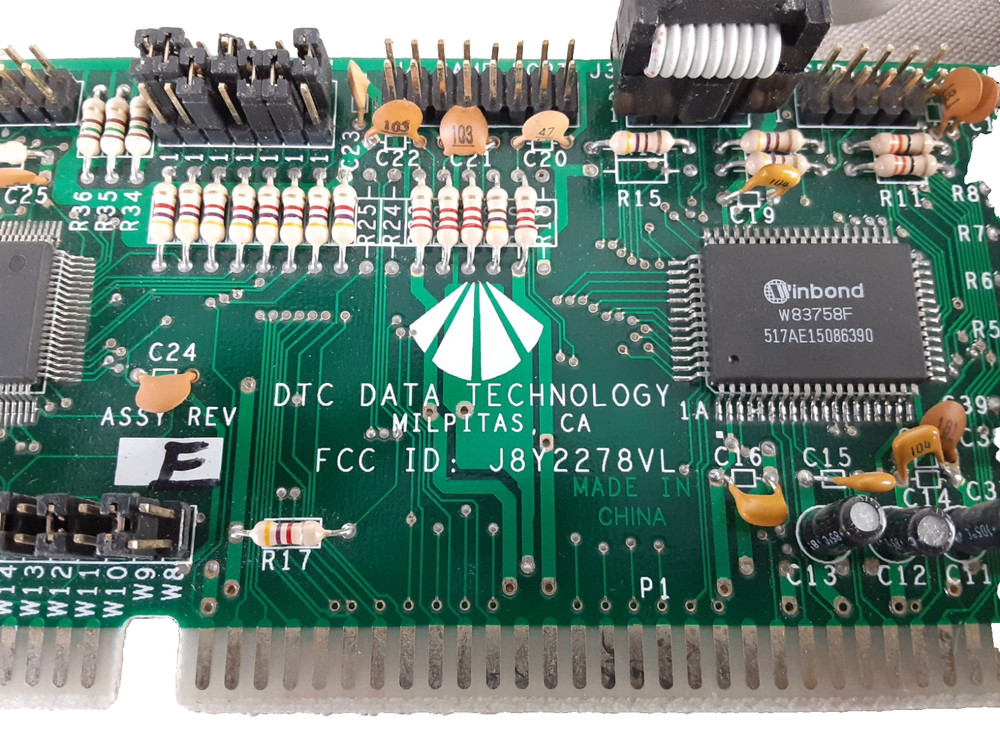 Data Technology J8Y2278VL Vesa Local Bus Multi I/O Controller IDE - UNTESTED