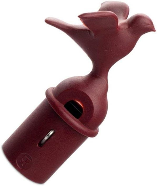 Alessi 9093 Bird Whistle Replacement for Michael Graves' Kettle Burgundy Red