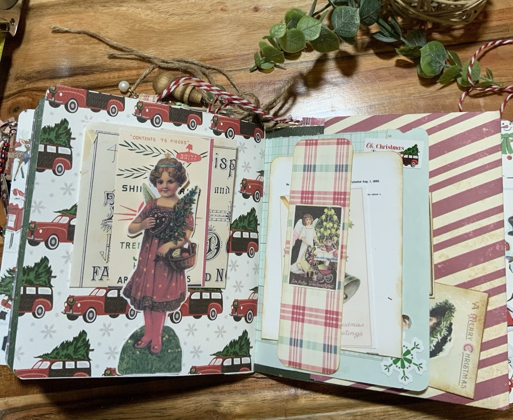 Christmas Handmade Junk Journal