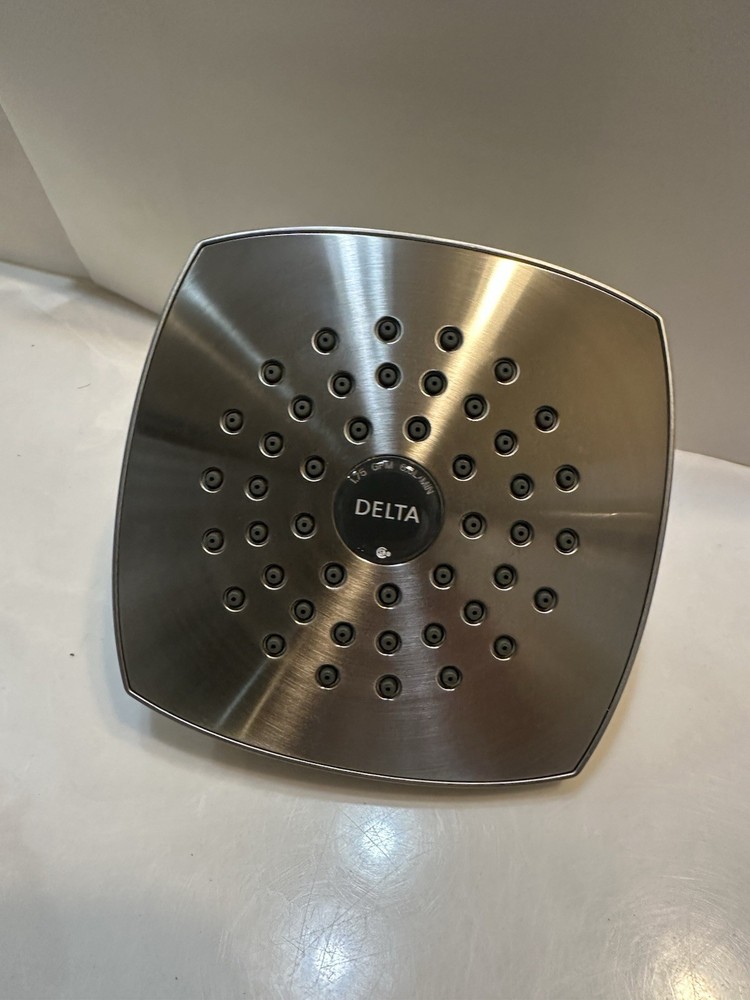 Brushed nickel shower head  single spray