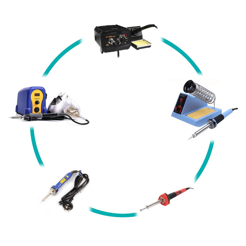 6 Pack Heat Set Insert Tool, Soldering Iron Tips for Thread Inserts M2 / M2.5 /