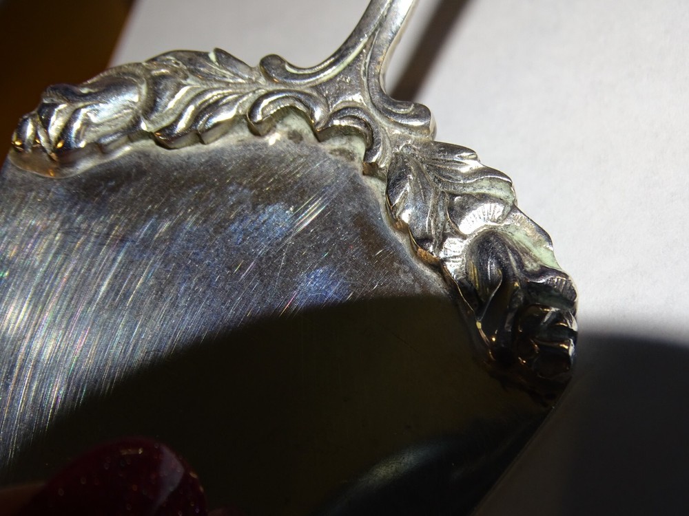 German 800 solid silver 8 1/2" Pastry Server 1.5