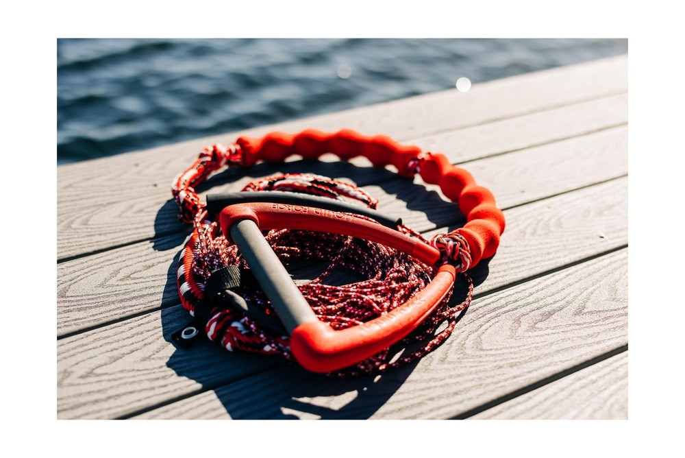 Liquid Force 9" Foil Surf Rope 2024-75' 9in Handle/75ft