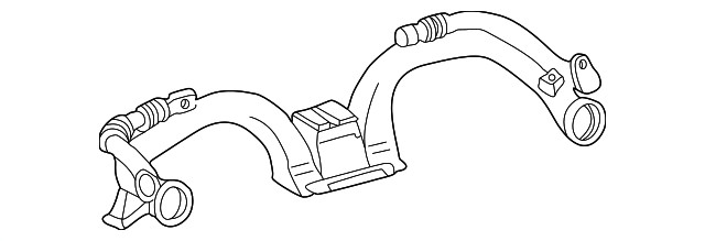 Genuine GM Outer Duct 88970570