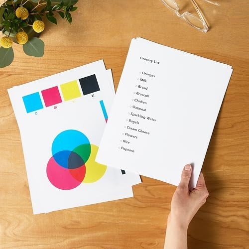 Amazon Basics Multipurpose Copy Printer Paper, 20 lb, 8.5 x 11 Inches, 8 Reams (