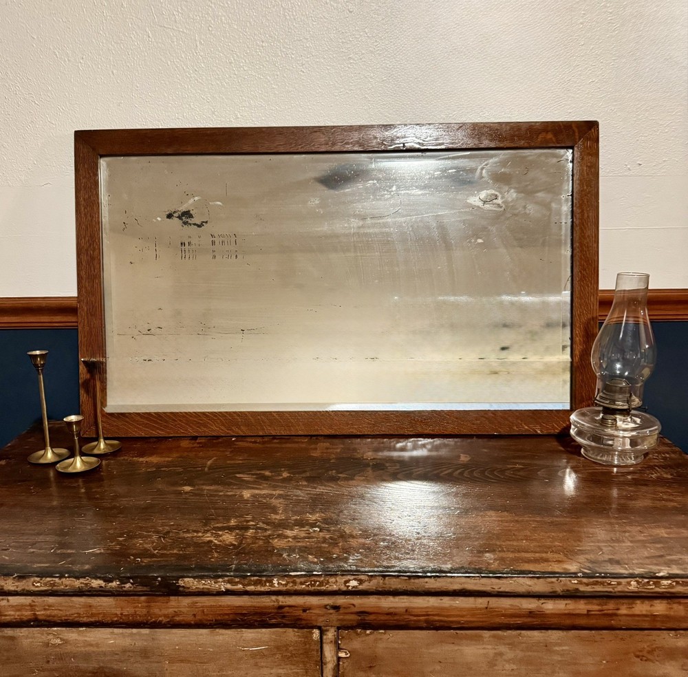 Antique Mission Style Mirror