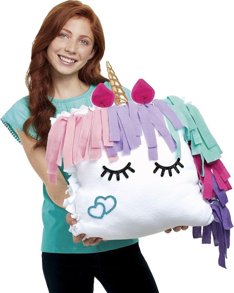 Make It Real DIY Unicorn Pillow Kit - Sewing Craft Kit