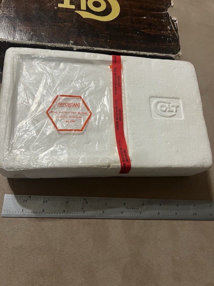 Colt Factory Original Python 2.5, 3, Or 4 Inch Box Used-READ
