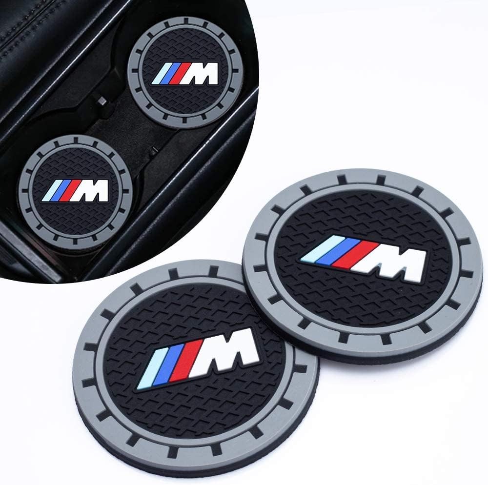 for BMW M Car Cup Holder Coaster, Auto Insert Coaster baoMma