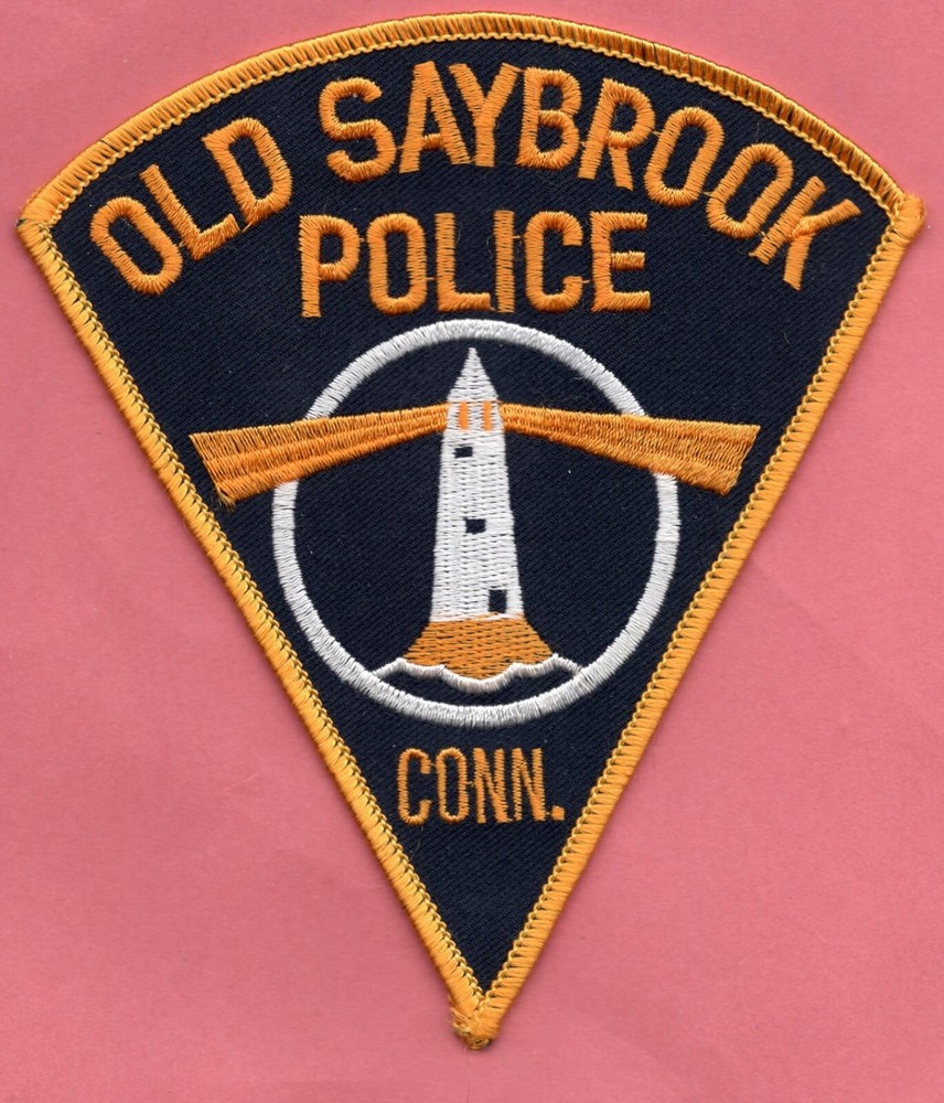 Old Saybrook Connecticut Police Patch New