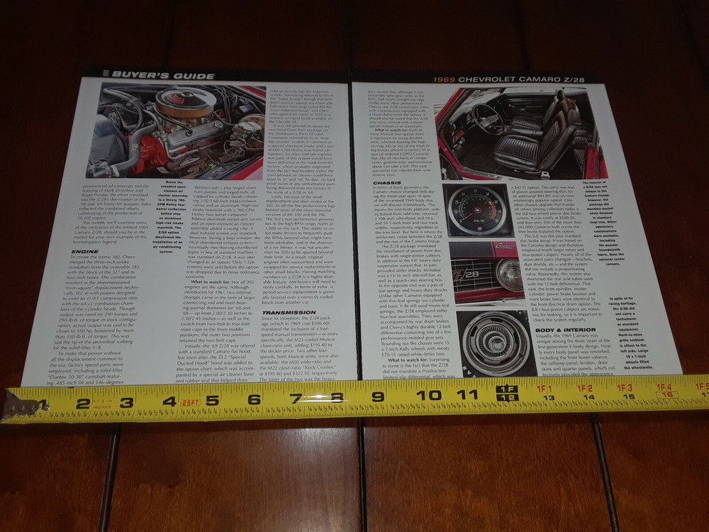 1969 CAMARO Z28 ORIGINAL 2015 ARTICLE