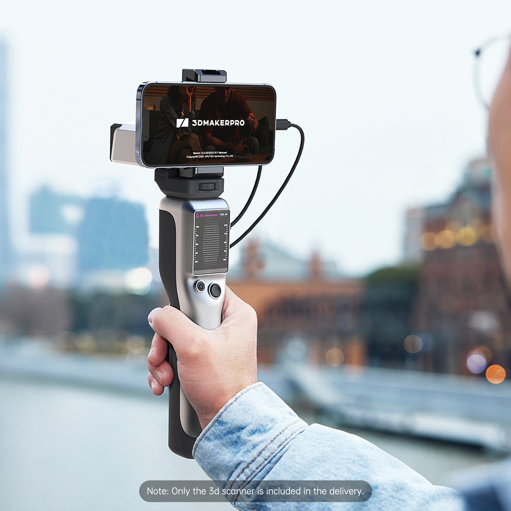 3DMakerpro Seal Lite 3D Scanner Compatible with Windows/MacOS/iOS/Android J9P7