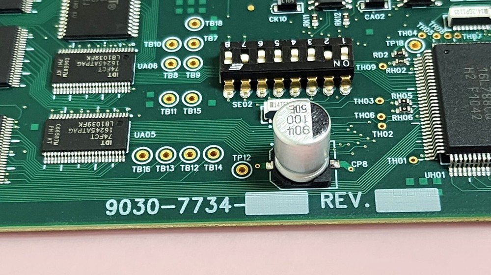 RTS Telex MCII-e Ethernet Master Controller Front & Back Card for ADAM Intercom