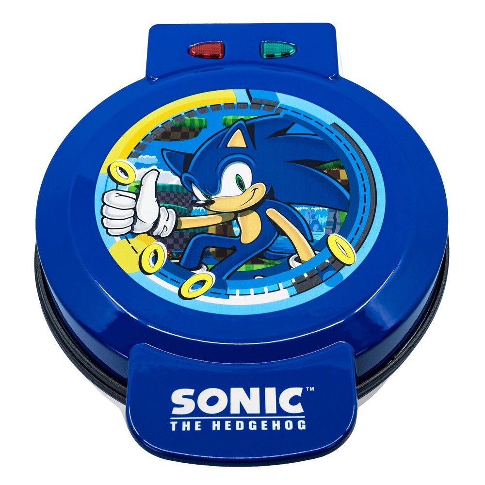 Waffle Maker - The Speedy Hedgehog on Your Waffles