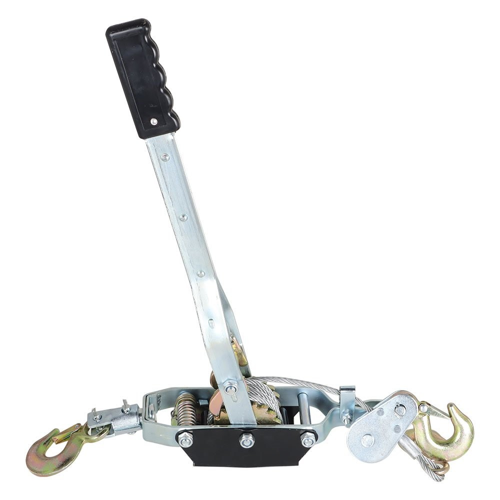 High Quality Hand Power Cable Puller Heavy Duty 4Ton Rachet Dual Gear Puller New