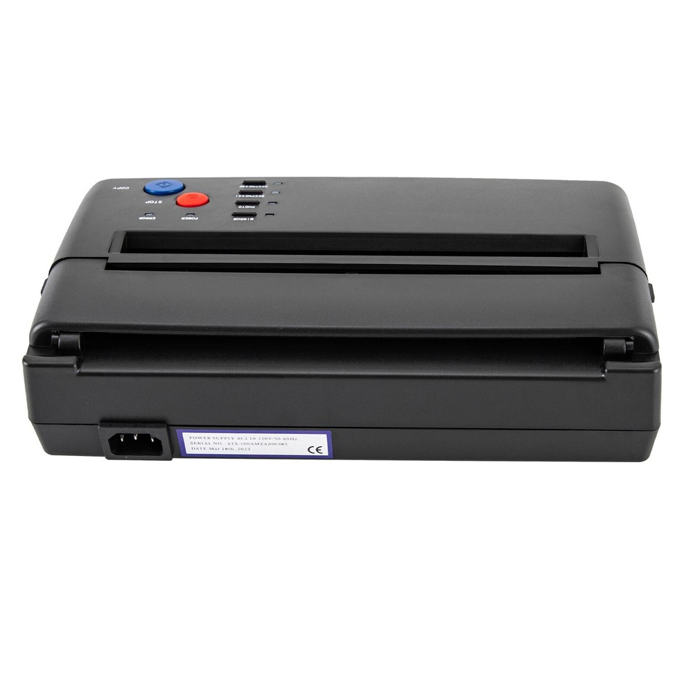 Tattoo Stencil Maker Tattoo Transfer Thermal Copier Stencil Printer Machine ABS