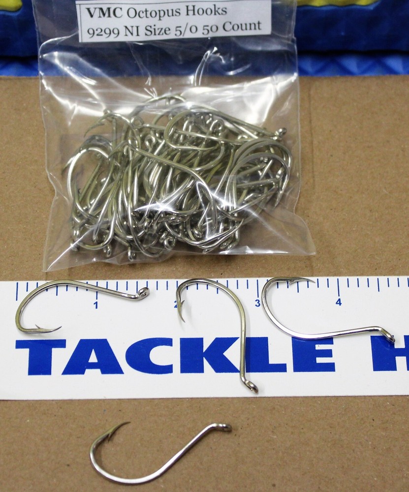VMC Octopus Hook 9299 NI Size 5/0 50 Count