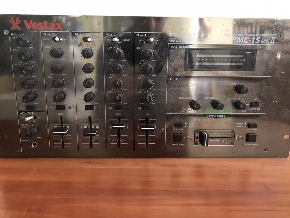 vestax mixer Pmc-15 Mk2