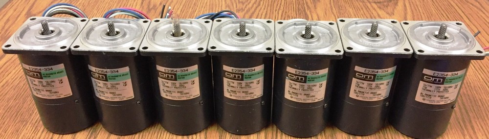 OM E2354-334 AC Magnetic Brake Motor