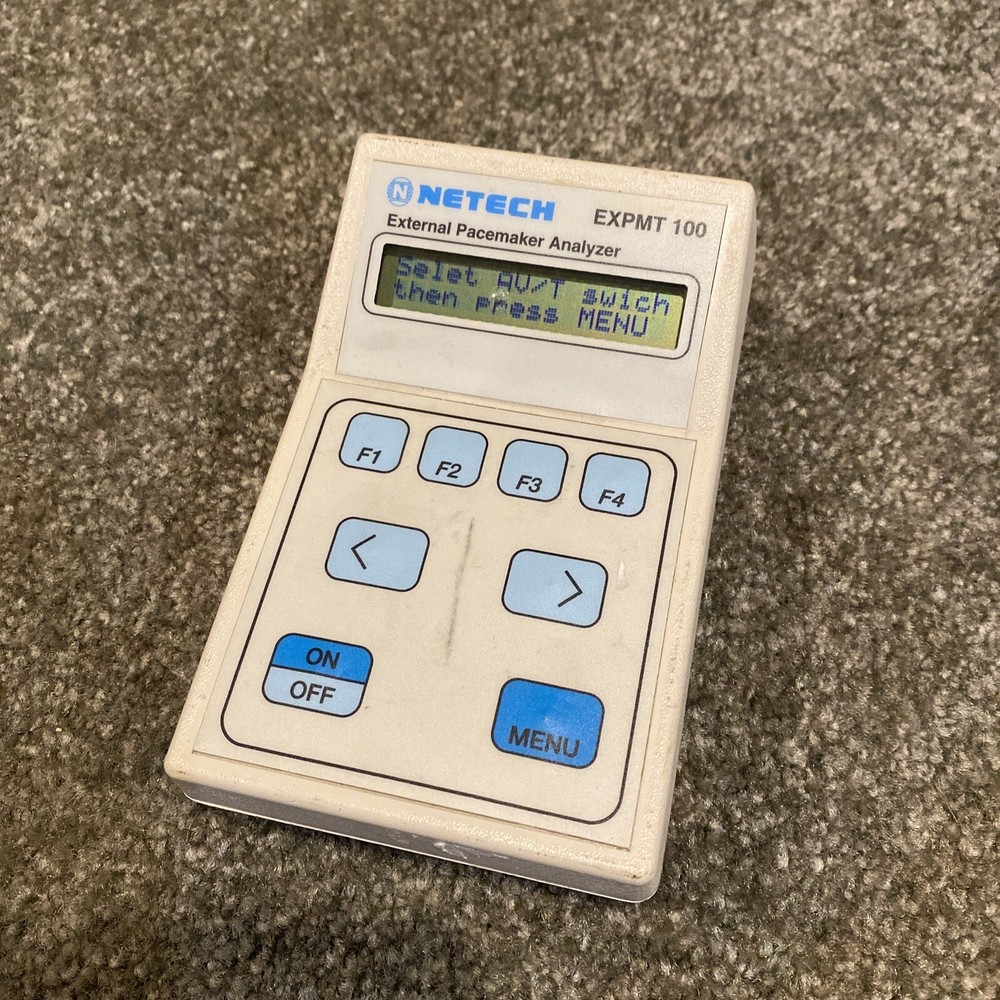 Netech EXPMT 100 Digital Handheld External Pacemaker Analyzer Test EXCELLENT!