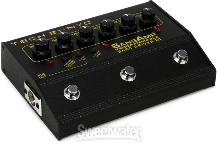 Tech 21 SansAmp Programmable Bass Driver DI