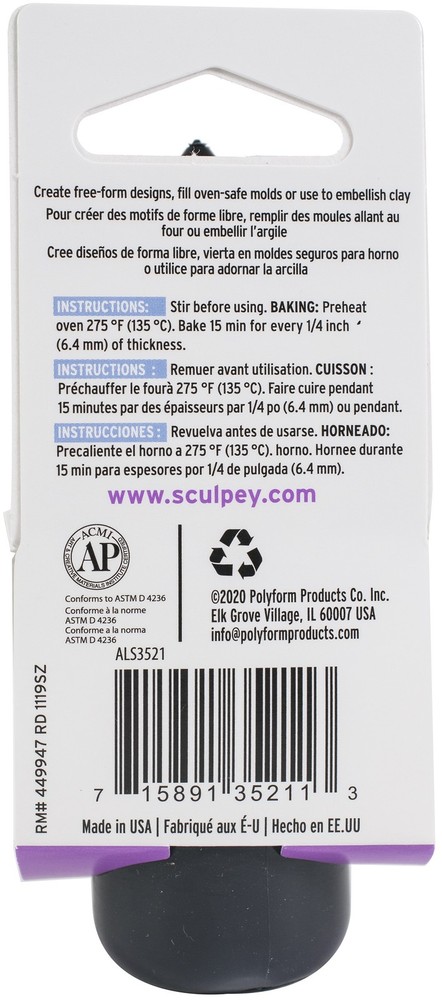 Liquid Sculpey 1oz Black