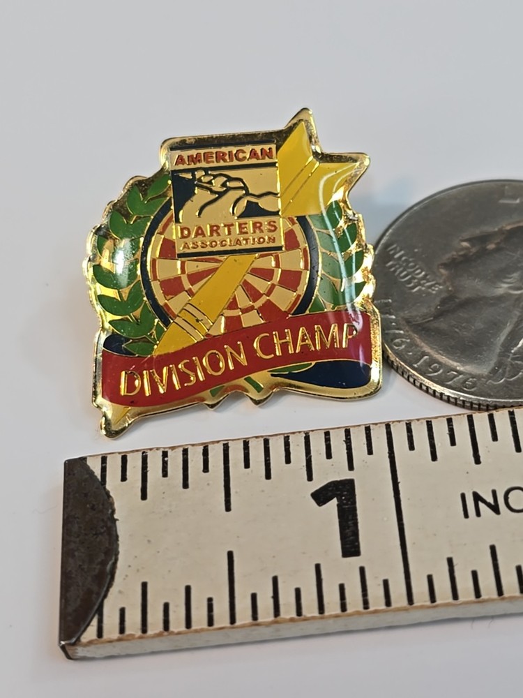 American Darters Association Lapel Pin Division Champ