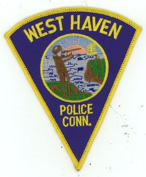 CONNECTICUT CT WEST HAVEN POLICE NICE SHOULDER PATCH SHERIFF