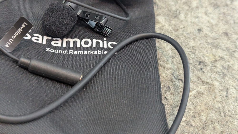🔥New/Open Box🔥 Saramonic Lavalier Microphone for Apple Lightning Connection
