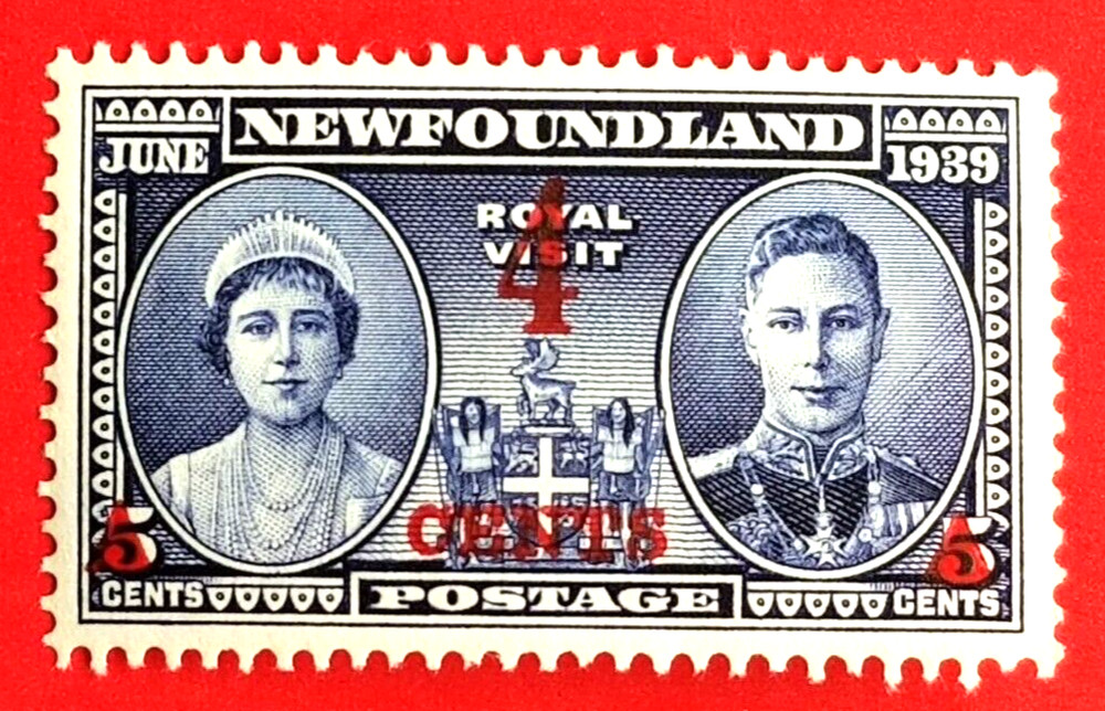 Canada Newfoundland #251 Royal Visit MH