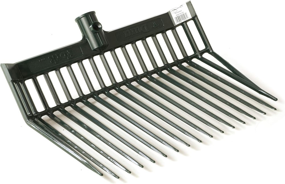 DuraFork Pitch Fork Replacement Head | Durable Polycarbonate Stable Fork Head...