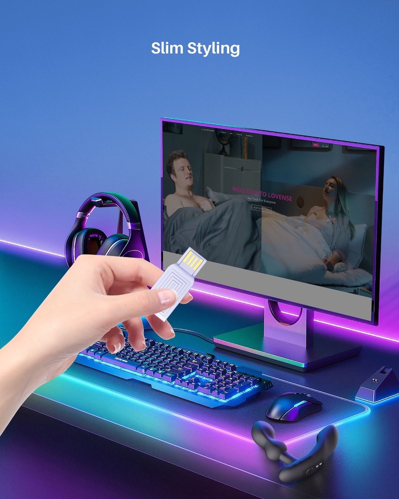 LOVENSE Dongle USB Bluetooth Adapter for PC Laptop Desktop Computer