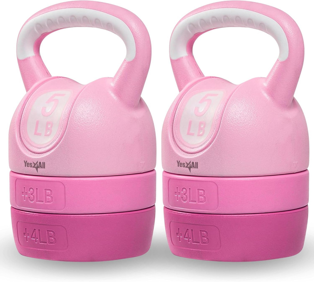 Kettlebell Sets - Adjustable Kettlebell Set for Strength Training - Kettlebells