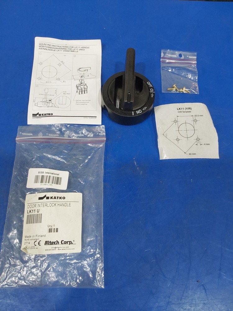 Altech, KATKO, LK11 U, Switch Hardware, Door Interlock Handle, Pistol