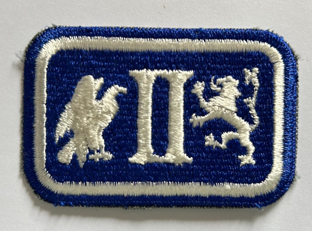 US II Corps Patch
