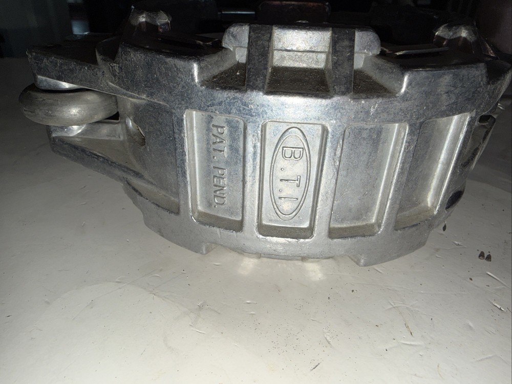 BTC-A1-4 4" Aluminum A1 Coupler With Solid Gasket Composite Cam Handle