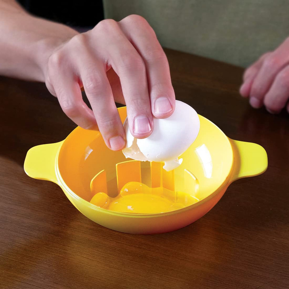 Microwave Egg Cooker Poacher Scramble Omelet Eggwich Maker with Silicone Handles
