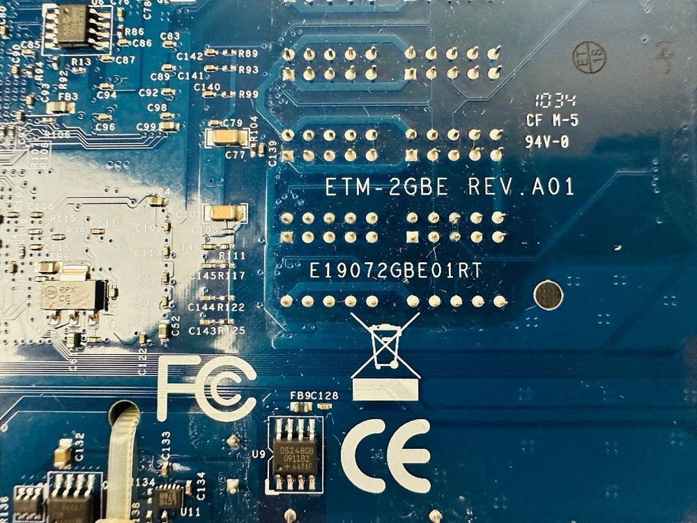 Avalue ETM-2GBE E19072GBE01RT Interface Card