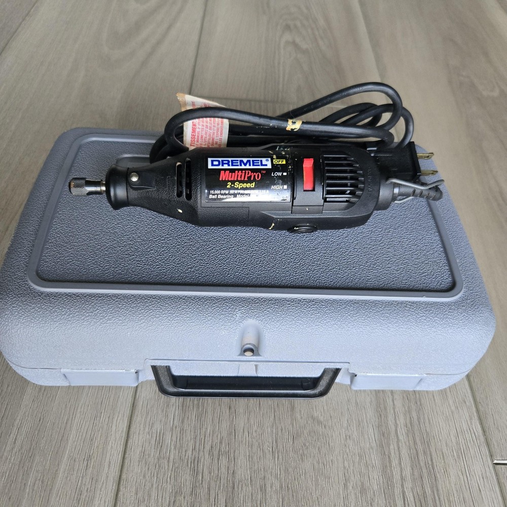 Dremel MultiPro 285 Rotary Tool 2-Speed 120V With Case Manuals Working