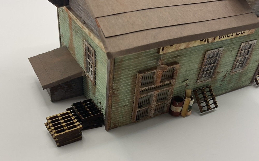 O Scale Penacook Pallet Co. Structure Kit Laser Cut