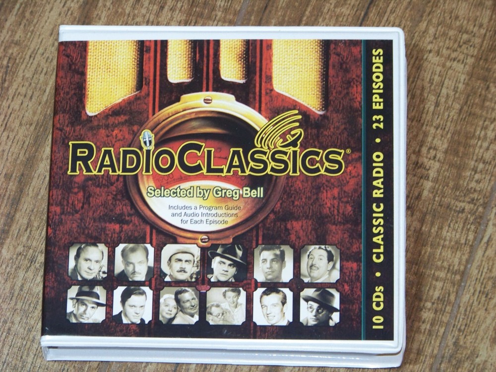 Radio Classics Selected by Greg Bell - 23 Episodes - 10 CDs