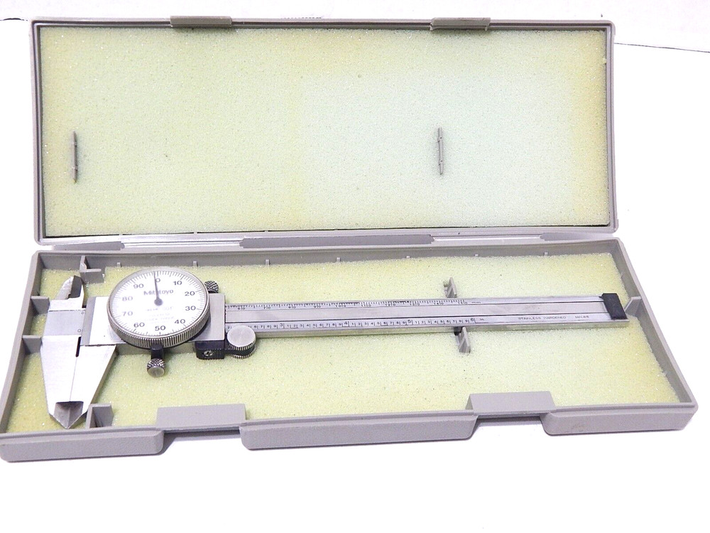MITUTOYO 505-637-50 0-6" DIAL CALIPER