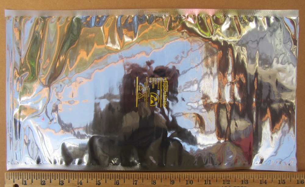 50 8x16" Open-Top Dou Yee Static Shield Bags