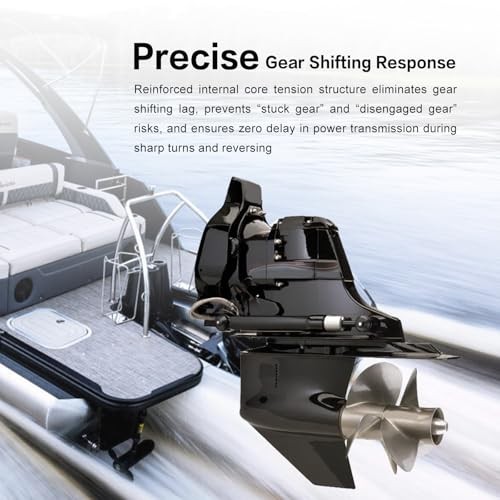 Lower Shift Cable Kit Fit for MerCruiser Bravo 1, 2, 3, Replacement for