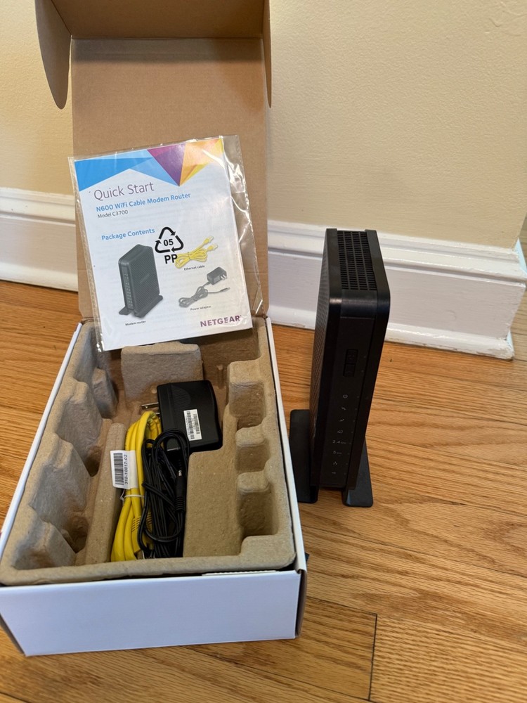 Netgear N600 WiFi Cable Modem Router