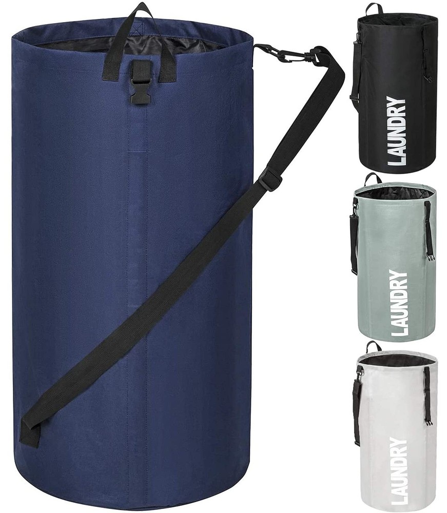 106L Extra Large Laundry Hamper with Drawstring Dorm Room Backpack Bag
